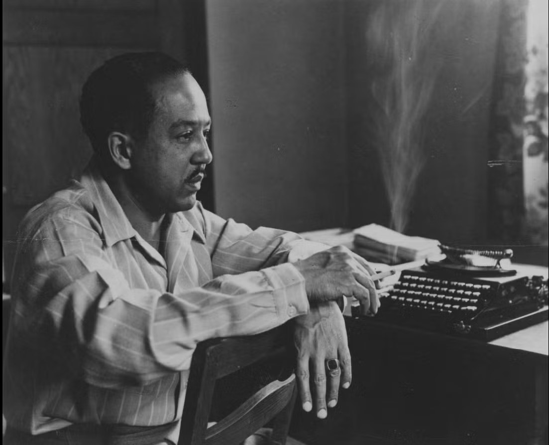 Langston Hughes alternate portrait